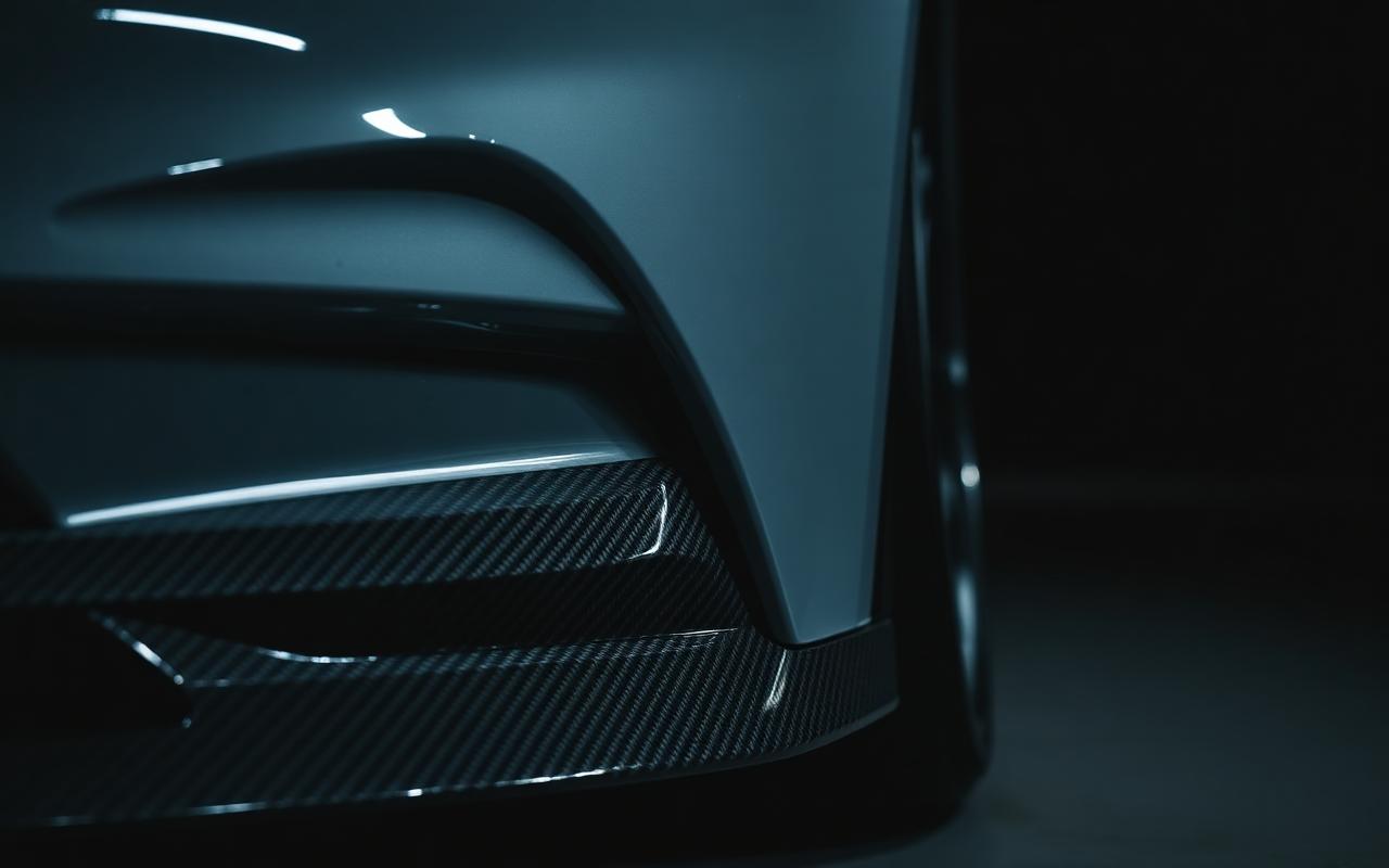 Honda Civic (EG–FK8) carbon rear wing and diffuser detail — CFGMOD carbon fiber and fiberglass modification