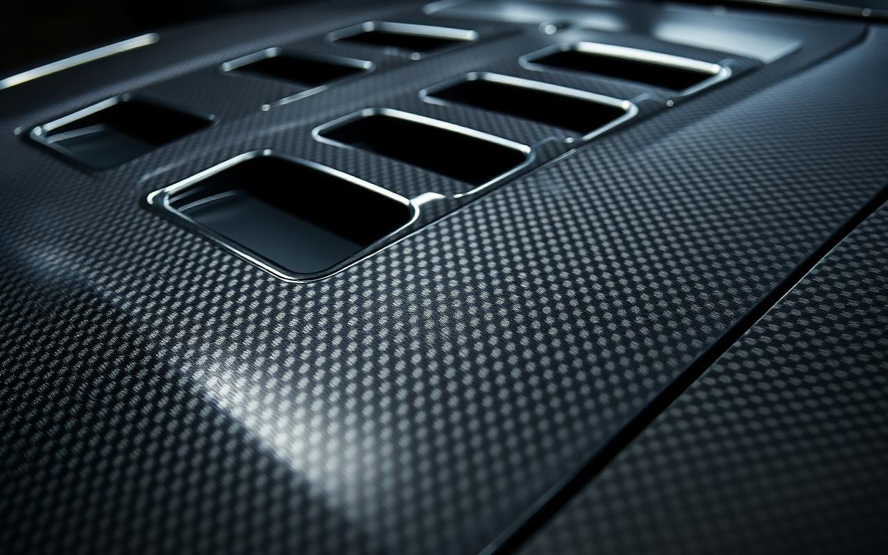 Mitsubishi FTO Galant Coupe carbon fiber hood close-up — CFGMOD carbon fiber and fiberglass modification