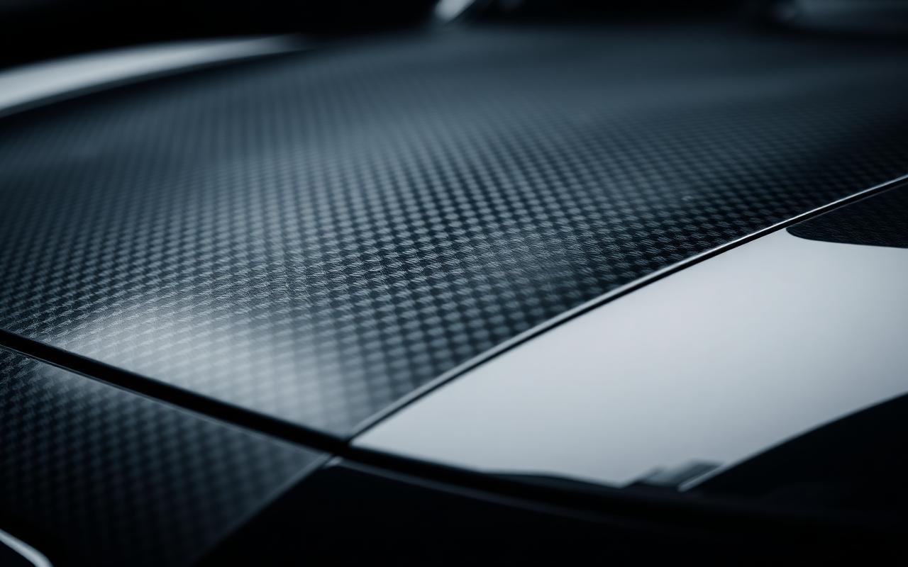 Lexus GS carbon fiber hood close-up — CFGMOD carbon fiber and fiberglass modification