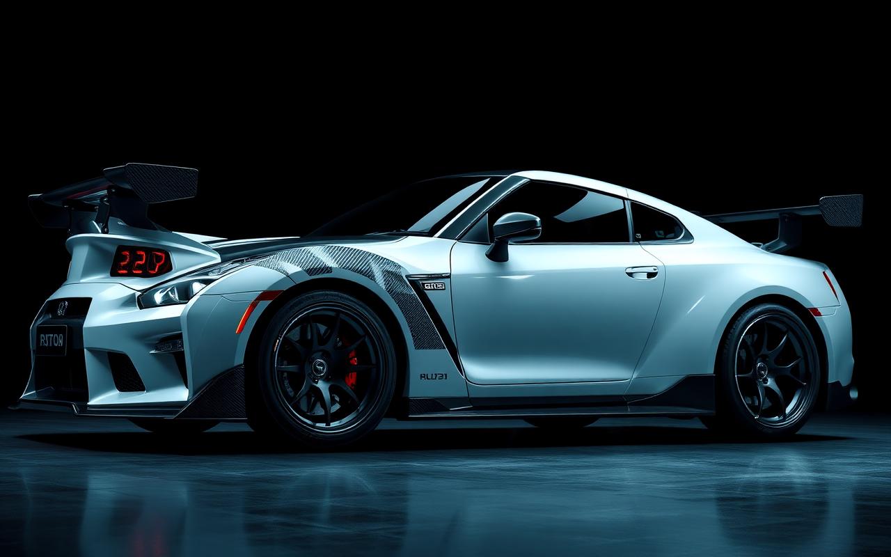 Porsche 987 Boxster / Cayman side profile with carbon side skirts — CFGMOD carbon fiber and fiberglass modification