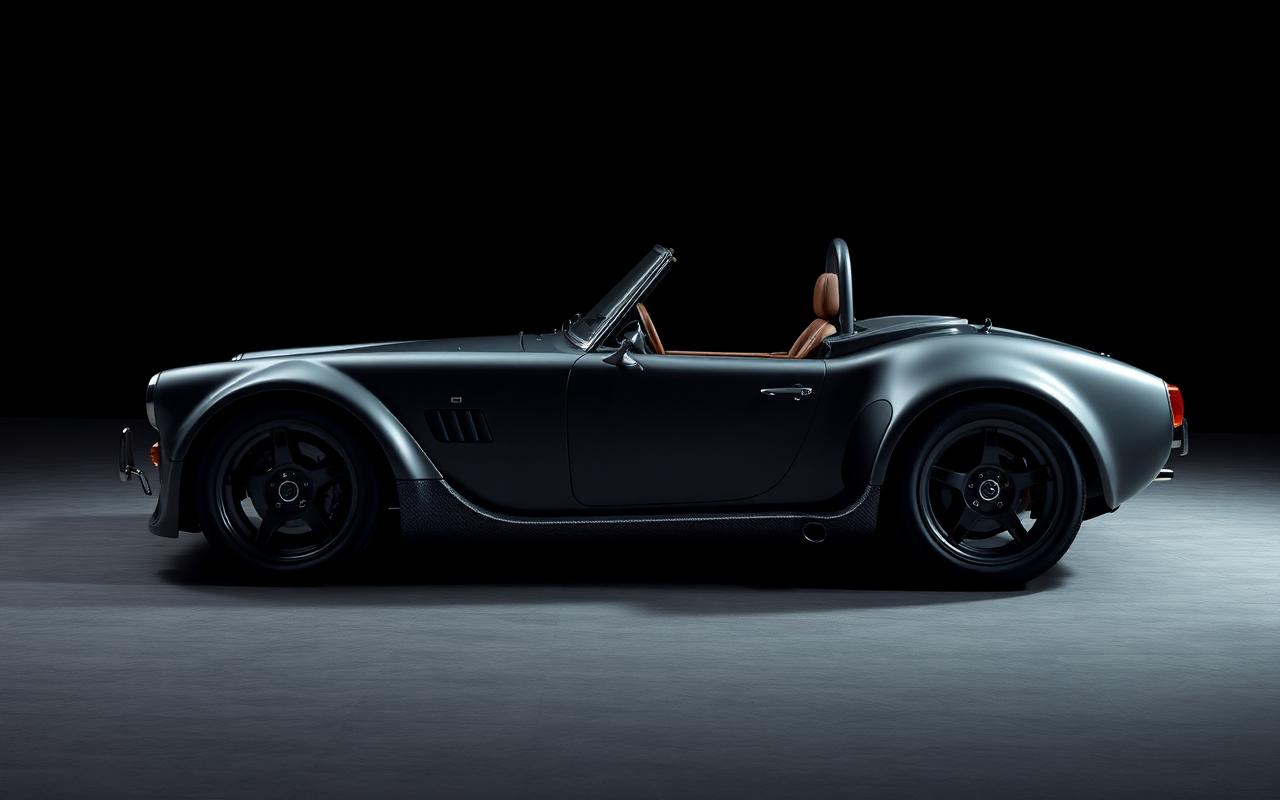 Honda S2000 side profile with carbon side skirts — CFGMOD carbon fiber and fiberglass modification
