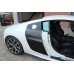 For Audi R8 2010-2015 Carbon Fiber Side Blade Door Panels Rear Side Panel Replacement