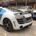 For Audi R8 2010-2015 V8 V10 Carbon Fiber Double Deck GT Style Rear Wing Spoiler