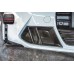Dry Carbon Fiber R44 Design Front Fog Lamp Grille Trim for BMW 2020+ M3 M4 G80 G82 Modification Accessories