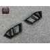 Dry Carbon Fiber R44 Design Front Fog Lamp Grille Trim for BMW 2020+ M3 M4 G80 G82 Modification Accessories