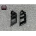 Dry Carbon Fiber R44 Design Front Fog Lamp Grille Trim for BMW 2020+ M3 M4 G80 G82 Modification Accessories