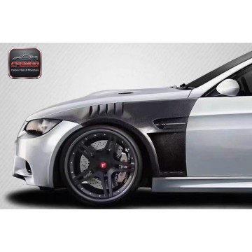2005-2013 BMW M3 E92 E93 GT4 Style Carbon Fiber Front Fender Panels