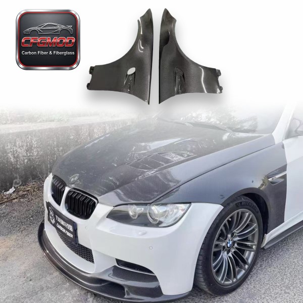 2005-2013 BMW M3 E92 E93 OEM Style Carbon Fiber Front Fenders