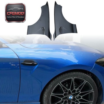 2014-2021 F20 F22 F23 M2 Style Carbon Fiber Front Fenders