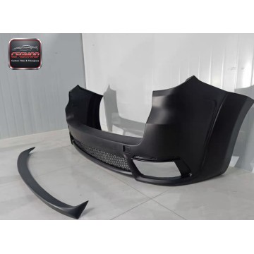 X5 F15 Lumma Style FRP Primer Wide Body Kit Front Bumper Side Skirts