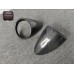 Dry Carbon Fiber V Style Rear Taillight Covers Trim for Ferrari 458 Italia Spider 2018+