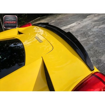 For Ferrari 458 Coupe DMC Style Carbon Fiber Blade Rear Lip Spoiler Trunk Wing For Ferrari 458 Coupe DMC Style Carbon Fiber Blade Rear Lip Spoiler Trunk Wing
