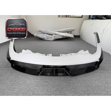 For Ferrari 458 SP Style Carbon Fiber FRP Primer Half Carbon Front Bumper Replacement For Ferrari 458 SP Style Carbon Fiber FRP Primer Half Carbon Front Bumper Replacement