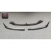 For Ferrari F12 Berlinetta 2012-2017 Carbon Fiber 3 Piece Front Lip Splitter Front Bumper Spoiler