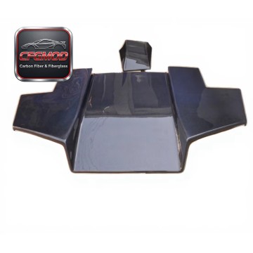 Carbon Fiber Garage Kagotani Style Rear Diffuser W/ Metal Kits for RX7 FD3S CF