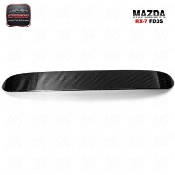 Auto Part CF Carbon Fiber Bodykit for 1992-1997 RX7 FD3S Origin Lab Style Rear Roof Spoiler Wing