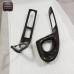 2000-2002 RX7 FD3S RHD Inner Door Handle Replacement Interior Kits Left and Right Sides Carbon Fiber Black Polished