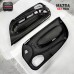 Carbon Fiber Black 1992-1997 RX7 FD3S Inner Door RHD Panel Replacement Door Card Cover Trim 2 Pcs 100% Fitment