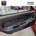 1992-1997 RX7 FD3S Inner Door RHD Panel Replacement Door Card Cover Trim 2 Pcs Carbon Fiber Black