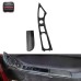 2000-2002 RX7 FD3S RHD Inner Door Handle Replacement Interior Kits Left and Right Sides Carbon Fiber Black Polished