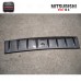 Black Carbon Vortex Generator Roof Wing Rear Spoiler for Mitsubishi Lancer EVO 10 08-09 CZ4A