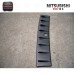Black Carbon Vortex Generator Roof Wing Rear Spoiler for Mitsubishi Lancer EVO 10 08-09 CZ4A