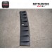 Black Carbon Vortex Generator Roof Wing Rear Spoiler for Mitsubishi Lancer EVO 10 08-09 CZ4A