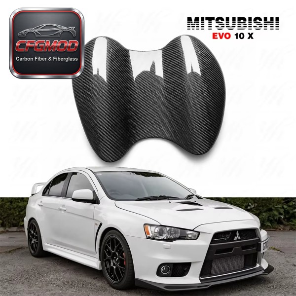 For Evolution 10 OEM Style Carbon Fiber Dash Panel Cover