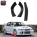 For Car Front Lip (3pcs) for Evolution Evo 6 Limited Edition Extreme Style Carbon Fiber and Glass Fiber