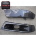 1990-1991 Lancer Evolution EVO 5 6 Headlight Air Intake Replacement Carbon Fiber