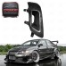 FOR 2001-2002 Evolution EVO 7-8-9 Carbon Fiber Headlight Air Intake Replacement LHS