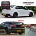 Black Carbon Fiber Rear Roof Spoiler Wing for 2001-2007 Lancer Evolution EVO 7 8 9 Vortex Air Generator Brand