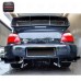 For CF Universal Rear Bumper Side Diffuser (Fit All Models for EVO & Subaru) Carbon Fiber