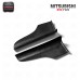 Auto Accessories Bodykit Carbon Fiber CF Side Skirt Addon Spat Extension Corner for 2001-2007 Lancer Evolution EVO 7 8 9