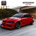 Auto Accessories Bodykit Carbon Fiber CF Side Skirt Addon Spat Extension Corner for 2001-2007 Lancer Evolution EVO 7 8 9