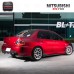 Auto Accessories Bodykit Carbon Fiber CF Side Skirt Addon Spat Extension Corner for 2001-2007 Lancer Evolution EVO 7 8 9