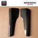 Auto Accessories Bodykit Carbon Fiber CF Side Skirt Addon Spat Extension Corner for 2001-2007 Lancer Evolution EVO 7 8 9