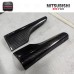 Auto Accessories Bodykit Carbon Fiber CF Side Skirt Addon Spat Extension Corner for 2001-2007 Lancer Evolution EVO 7 8 9