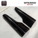 Auto Accessories Bodykit Carbon Fiber CF Side Skirt Addon Spat Extension Corner for 2001-2007 Lancer Evolution EVO 7 8 9