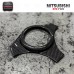 Carbon Fiber Steering Wheel Cover CF for Mitsubishi Lancer EVO 7 8 9 3k Twill Weave High Gloss Finish Black