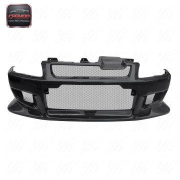 3K Twill Weave Glossy Carbon Fiber C-West Style Rear Bumper Body Kit for Mitsubishi Lancer Evolution EVO 7 VII Tuning Parts