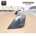 Carbon Fiber FQ Type Rear Spoiler with FRP Legs Single Deck High Glossy Finish for 2001-2007 Mitsubishi Lancer Evolution 7-9