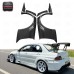 Brand Black FRP Carbon Fiber 2006-2007 Mitsubishi EVO 8 9 VC VTX Cyber Rear Over Fender
