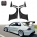 Brand Black FRP Carbon Fiber 2006-2007 Mitsubishi EVO 8 9 VC VTX Cyber Rear Over Fender