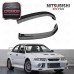 Black High Polished Gloss Finished 2001-2005 EVO 7 EVO 8 EVO 9 JDM Rear Bumper DAMD Extension Spats Carbon Fiber