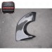 Black EVO 9 Rear Bumper Exhaust Heat Shield Carbon Fiber for Mitsubishi Lancer 1985-1989