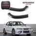 Carbon Fiber Evolution EVO 7 8 9 MR RB DAMD Rear Bumper Extension Spat (Pair) CF