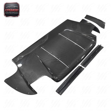 New Accessories Black Carbon Fiber CF Body Kit for 2005-2007 EVOLUTION EVO 9 VS REAR Bumper Diffuser Fitting Kits 5pcs Brand New Accessories Black Carbon Fiber CF Body Kit for 2005-2007 EVOLUTION EVO 9 VS REAR Bumper Diffuser Fitting Kits 5pcs Brand