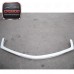 Black Carbon Fiber Front Lip Splitter Valance CF with High Gloss Finish for 03-05 Lancer Evolution EVO 8 Ralliart
