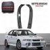 Rear Bumper Extensions Spat Addon Carbon Fiber for Evolution Evo 7 8 9 JDM Damd Style
